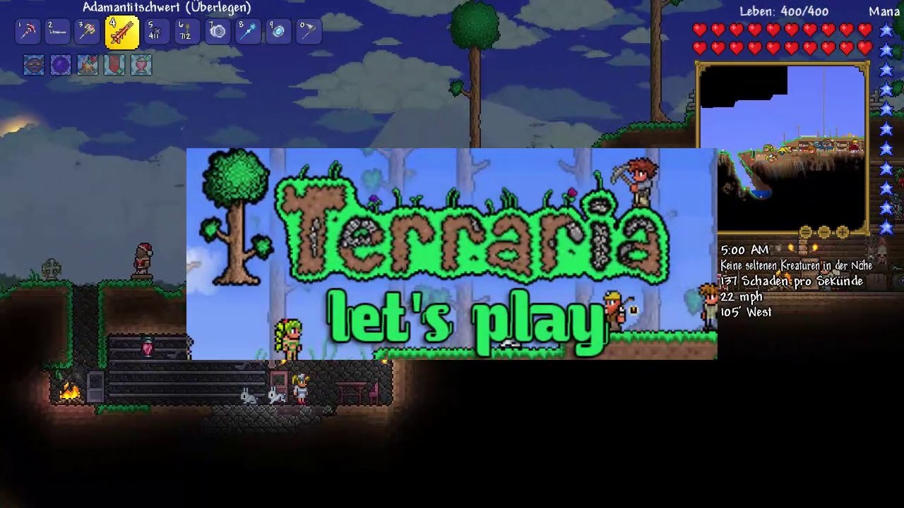 Terraria Let's Play 126: Anfang der Mechanikboss-Arena