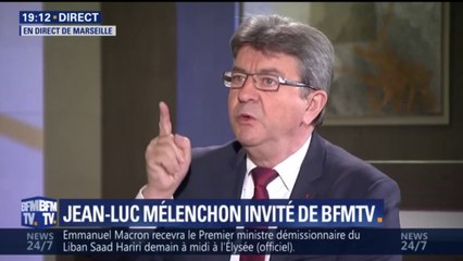 Réforme du Code du travail: "La division syndicale nous a nui d'une manière terrible", dit Mélenchon