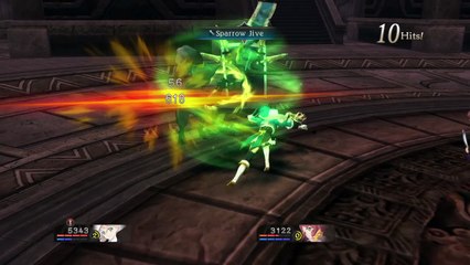 Tales of zestiria Alisha and Rose Crucible Gameplay