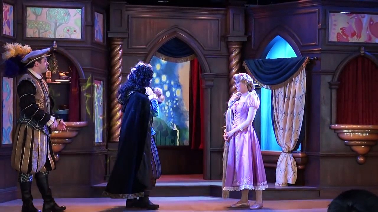 Disneyland, Fantasy Faire: Royal Theater- Tangled Full Show HD POV AP Preview