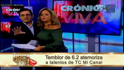 Carla Sala vivió momentos de angustia durante el temblor “Tuve que dejar el programa”