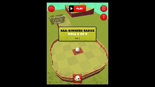 Shaun the Sheep - Puzzle Putt (By Aardman Animations) - iOS Gameplay Video