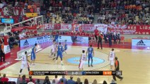 Μαγική alley-oop πάσα του Ρόμπερτς για το εντυπωσιακό κάρφωμα του Μιλουτίνοφ - Ολυμπιακός vs Ερυθρός Αστέρας - 17.11.201