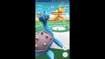Pokémon GO Gym Battles Level 10 Gym Machamp Slowbro Alakazam Pidgeot Poliwrath Nidoking & more