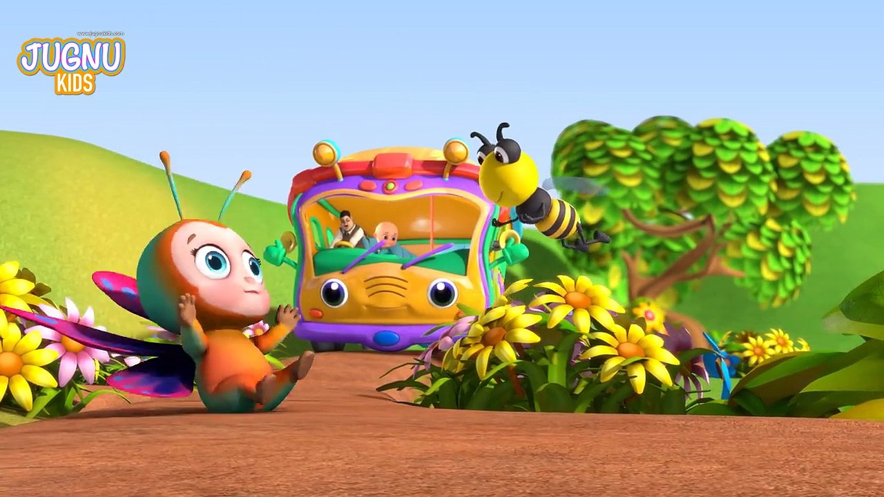 Titli udi bus pe chadi - Hindi Rhymes | Nursery Rhymes from Jugnu Kids