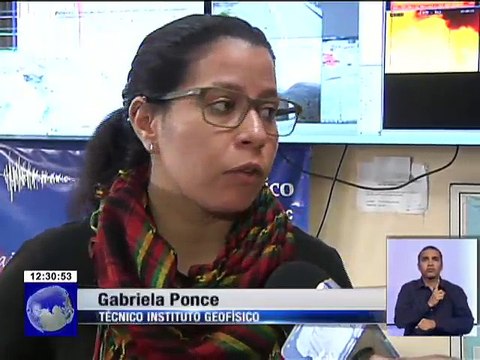 El sismo se sintió en 18 Provincias
