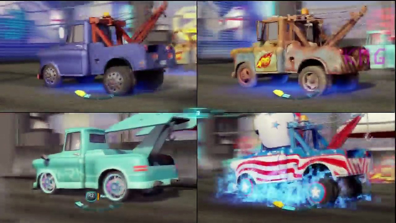 Disney Cars Mater Full Length Episode new All English [ Cars Race O Rama Cars 2 Disney Infinity ]