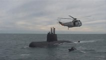 Busqueda del submarino de la Armada argentina se realiza con tres buques y dos aviones