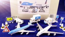 Airport Playset Kokoelma「KLM Air France A380」「British Airways Toy Airport Playset」01591 fi