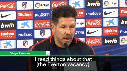 Simeone rules out Everton switch