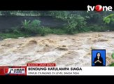 Hujan Lebat Kota Bogor, Bendungan Katulampa Siaga