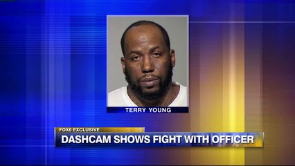 Tải video: Police Claim Dashcam Video Captures Man Punching Wisconsin Officer in the Face