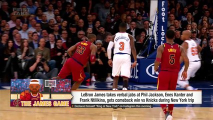 First Take reacts to LeBron James declaring himself the 'King of New York' _ First Take _ ESPN-UkS7jwPJUok