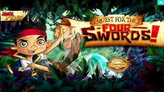 Jake And The Neverland Pirates: Quest For the Four Swords - Disney Junior App Game