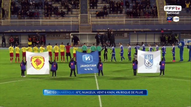 But de Marc Fachan pour Dunkerque