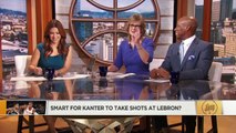Smart for Enes Kanter and Frank Ntilikina to go after LeBron James _ The Jump _ ESPN-Ziu36KdwuR0
