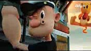 Hé lộ tạo hình thủy thủ Popeye phiên bản điện ảnh