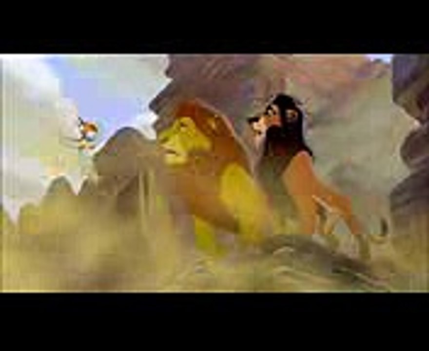 THE LION KING (1994) Scene Long live the KingMufasa's Death.