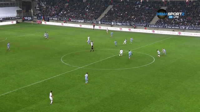 1-0 Serge Gakpé Goal France Ligue 1 - 17.11.2017 Amiens SC 1-0 AS Monaco