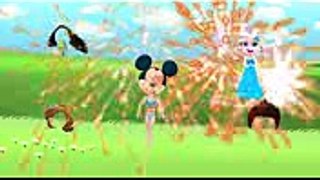 Funny Learn colors Wrong Hairs  Paw Patrol Mickey Mouse Sofia Moana Finger Family colors learn fun