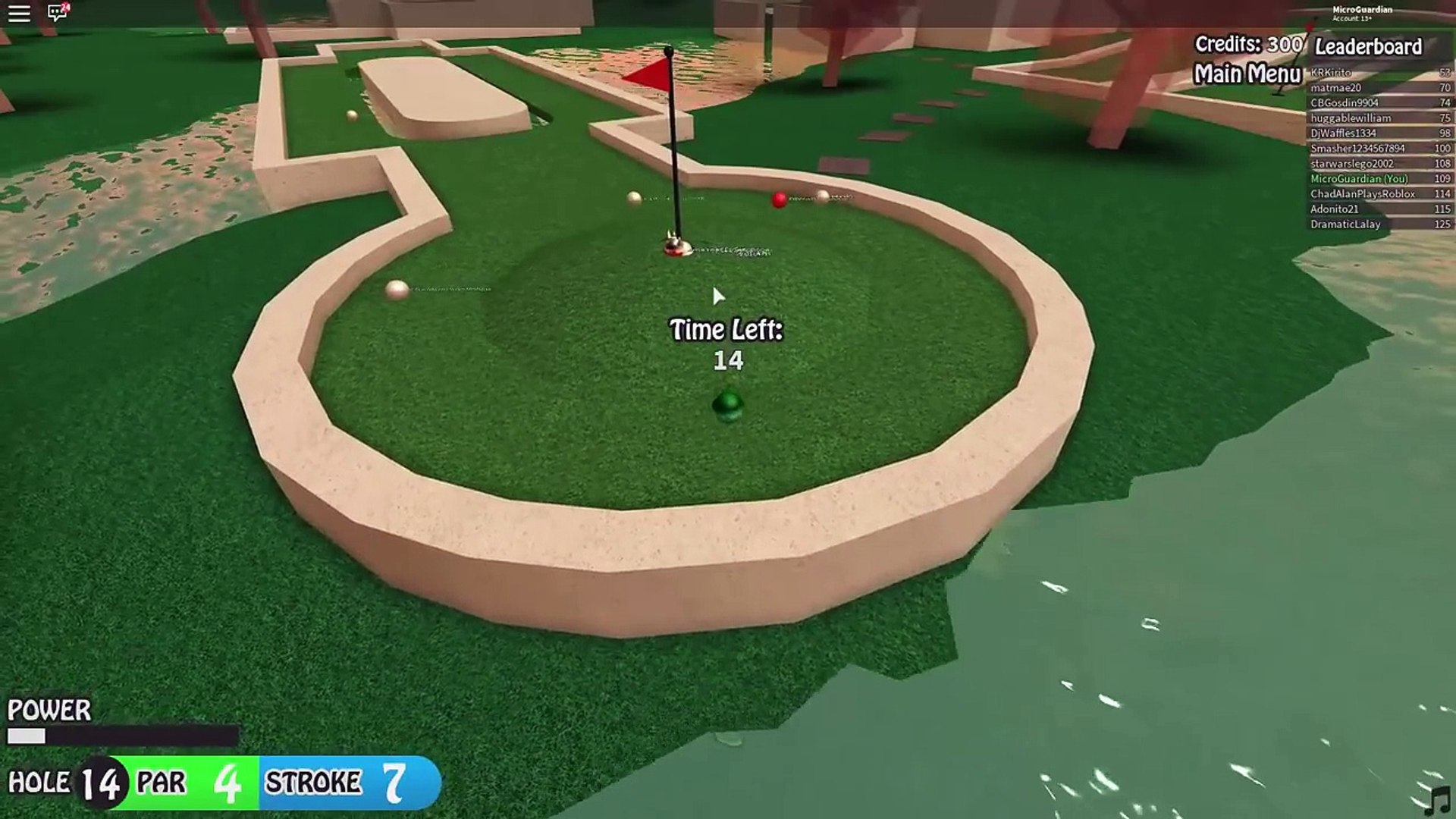 Mini Golf In Roblox W Gamer Chad Video Dailymotion - flood escape in roblox with microguardian radiojh games