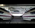 Acople dos ramas Ave Serie 103 Siemens Renfe Barcelona Sants