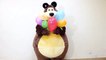 Masha and The Bear Learn colors with balloons and surprise eggs in real life nursery songs-nzYpDqCVTe4