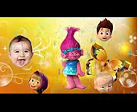 Wrong Heads Sofia Princess Paw patrol Mickey Mouse, Boss Baby Trolls Finger Family Learn Colors For