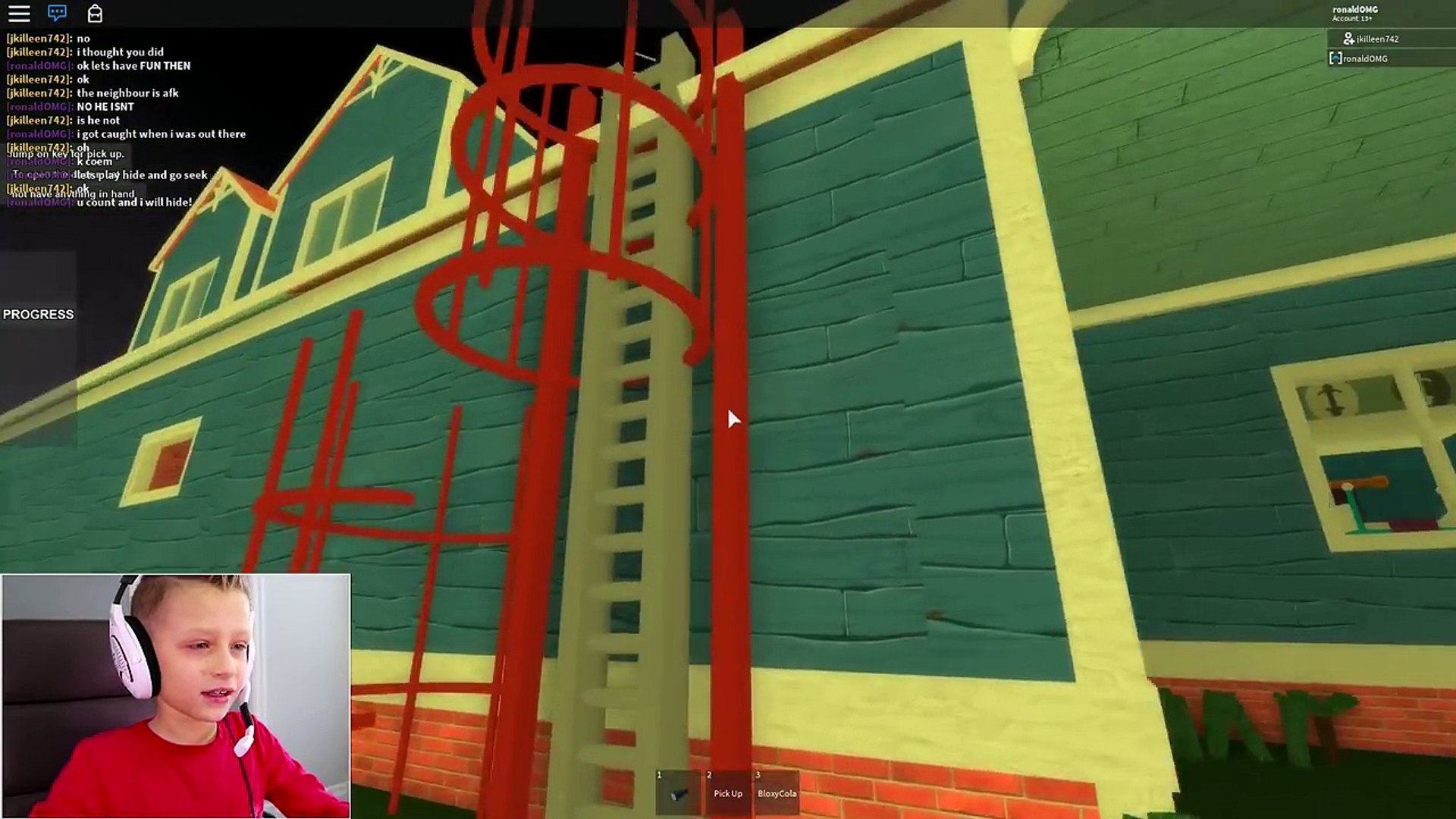 Hello Neighbor Alpha 2 Hide And Seek In Roblox Video Dailymotion - ronaldomg videos roblox