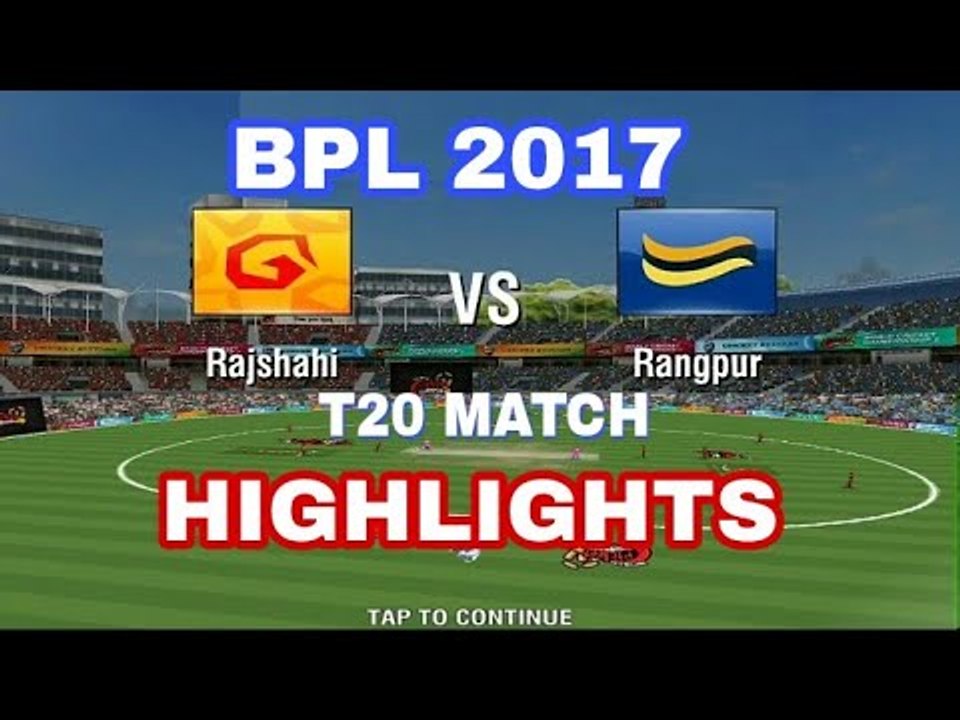 WCC2 Game #135 | BPL Rajshahi Kings vs Sylhet Sixers T20 Match Highlights 17 November 2017 Hot Event