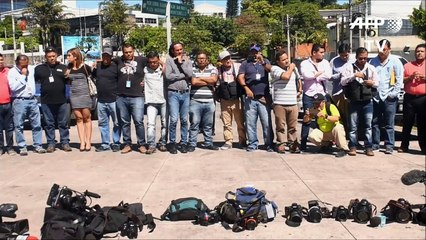 Exigen justicia tras asesinato de camarógrafo salvadoreño
