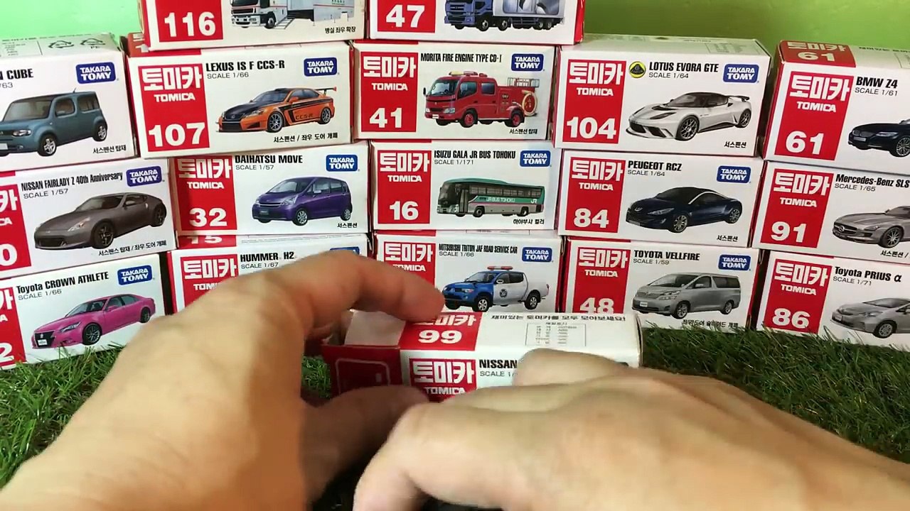 unboxing 14 x Tomica Korean Packing (00912 z)