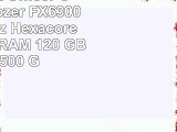 ONE Silent OfficePC AMD Bulldozer FX6300 6x 350 GHz Hexacore  8 GB DDR3RAM  120 GB