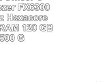 ONE Silent OfficePC AMD Bulldozer FX6300 6x 350 GHz Hexacore  8 GB DDR3RAM  120 GB