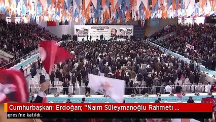 Cumhurbaşkanı Erdoğan: "Naim Süleymanoğlu Rahmeti Rahman'a Kavuştu" - Rize