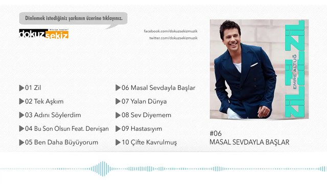 Emre Altuğ - Masal Sevdayla Başlar (Official Audio)