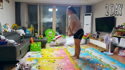 (운동자극)34살여자 30일동안 매일 팔굽혀펴기 푸쉬업 100개 도전기