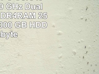 ONE OfficePC Core i37100 2x 390 GHz Dualcore  4 GB DDR4RAM  250 GB SSD  1000 GB