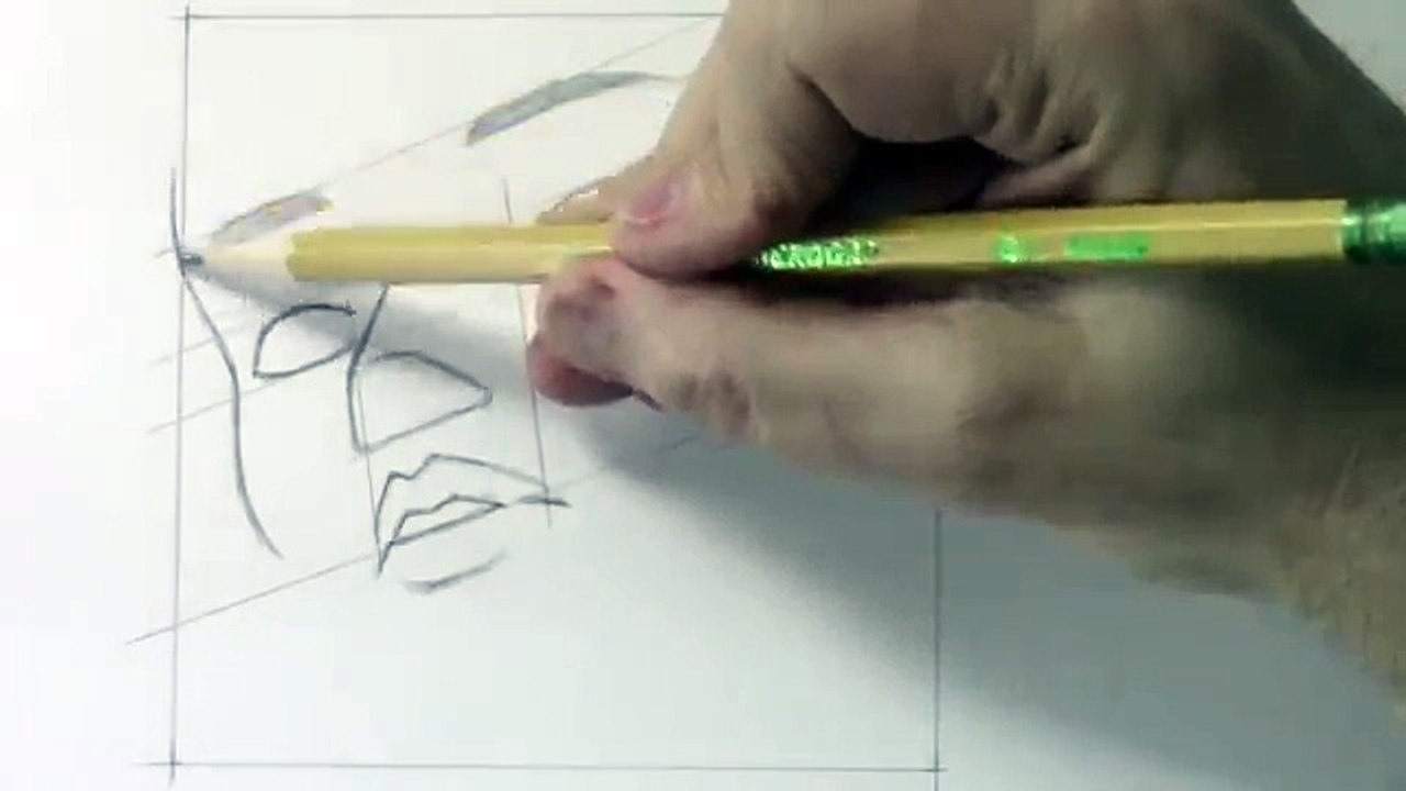 How to Draw a Face, Seen from Below: Worms Eye View