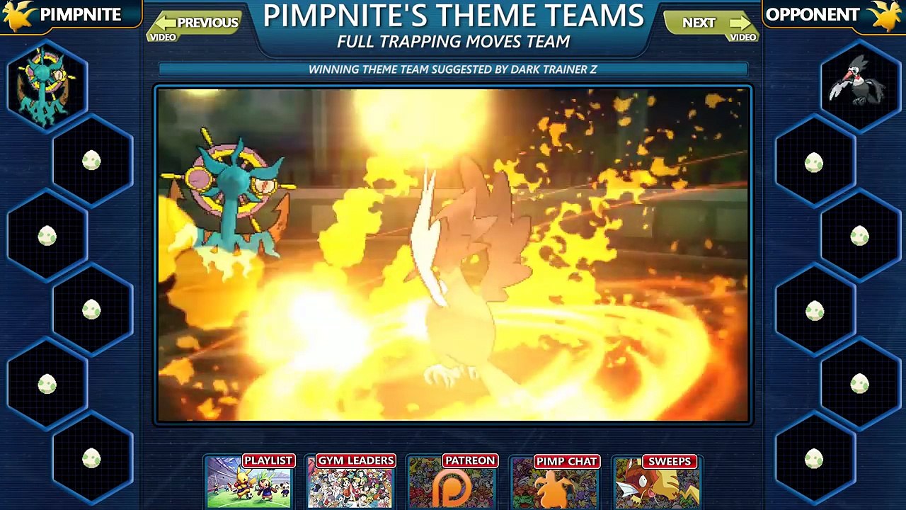 FULL POKEMON TRAPPING MOVES TEAM!