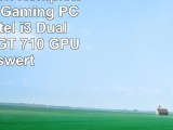 VIBOX Recon KomplettPC Paket 9 Gaming PC  39GHz Intel i3 Dual Core CPU GT 710 GPU