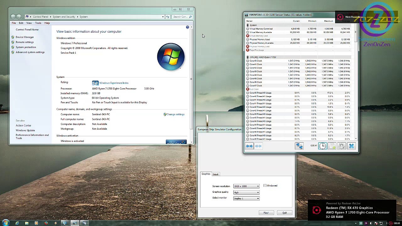 European Ship Simulator - #15 Leaving port with an LNG tanker