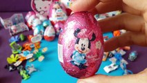 20  Kinder Surprise Eggs MAXI Surprise Eggs Batman Hello Kitty Barbie Mickey Minnie mouse [MST]