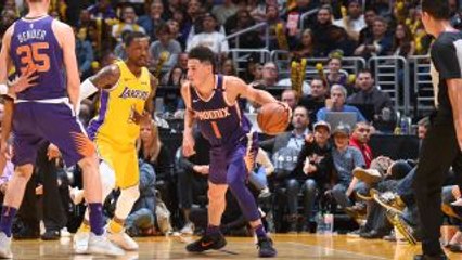NBA : Booker relance les Suns face aux Lakers