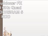 ONE Office MultimediaPC AMD Bulldozer FX4300 4x 380 GHz Quadcore  16 GB DDR3RAM