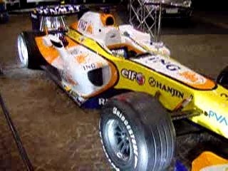 Renault Formula 1 2007 a Terni 17/11/2007