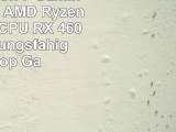VIBOX Fusion 7 Gaming PC  37GHz AMD Ryzen QuadCore CPU RX 460 GPU leistungsfähig Desktop