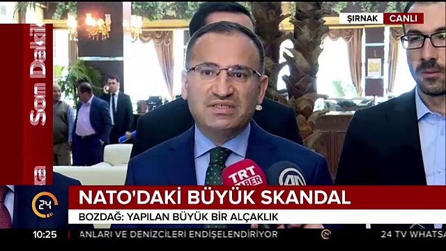 Başbakan Yardımcısı Bozdağ'dan NATO skandalına tepki: Alçaklıktır