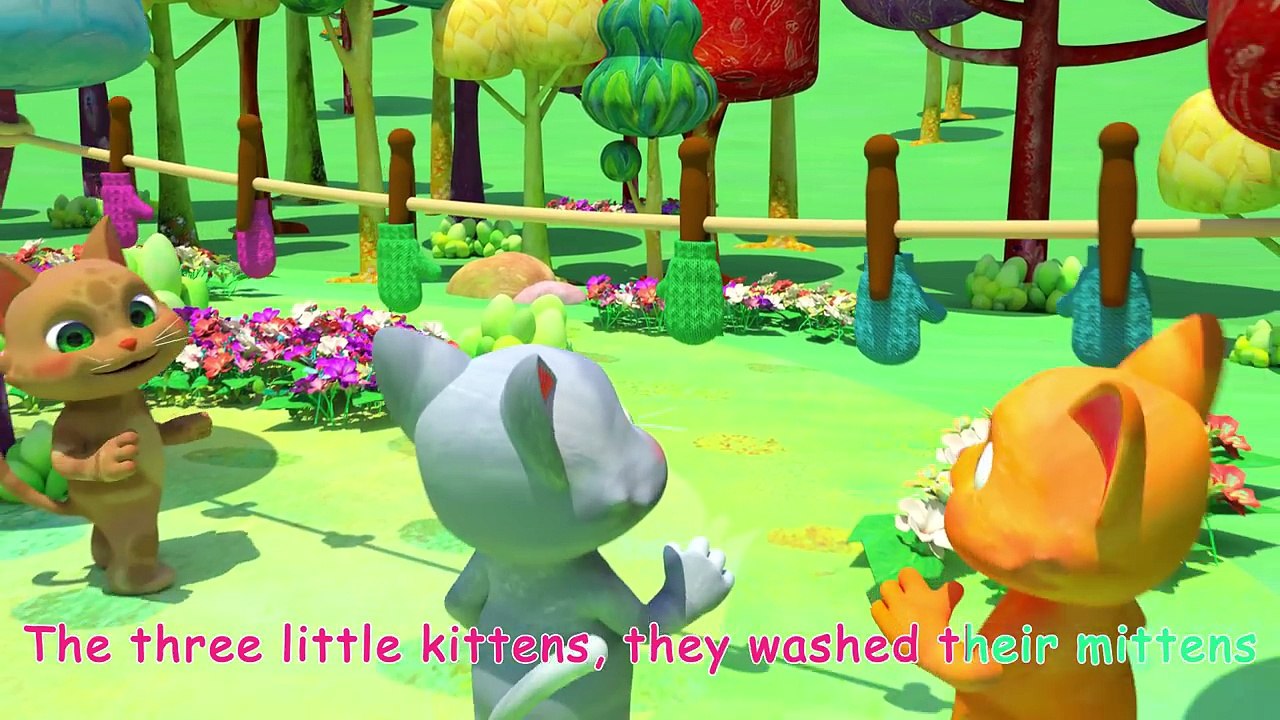 Three Little Kittens _ Nursery Rhymes & Kids Songs - ABCkidTV-m0VW5f8iezs