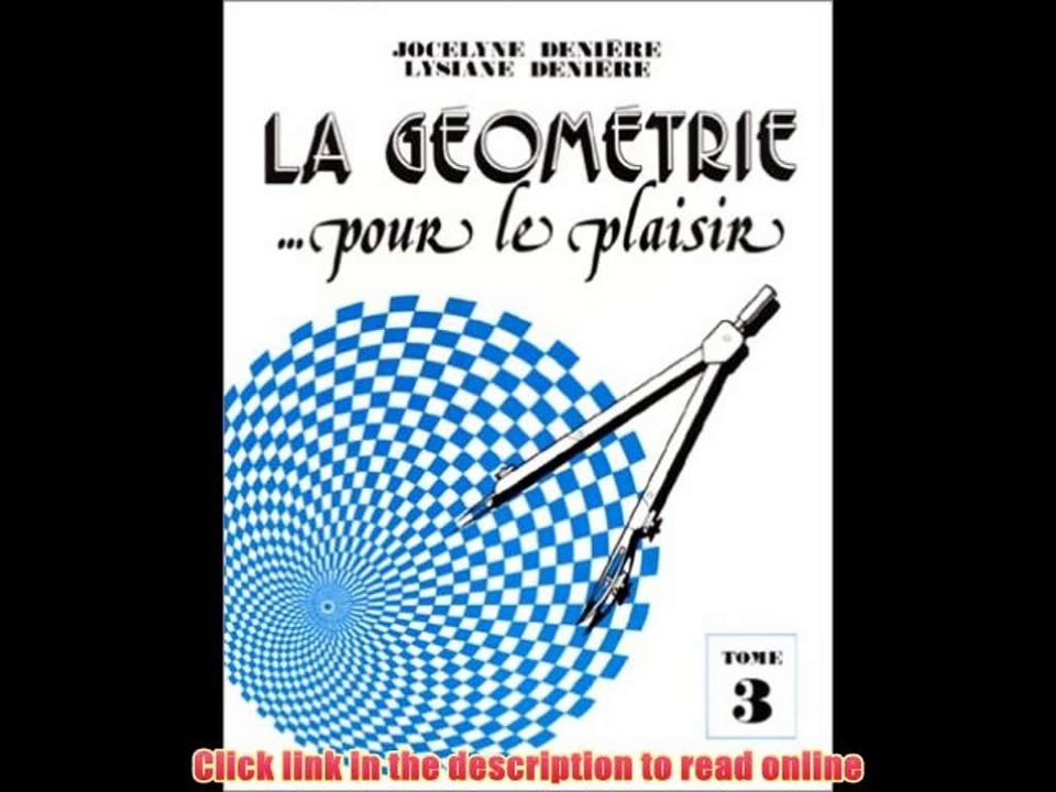 Download La géométrie... pour le plaisir : Tome 3 PDF Full Book